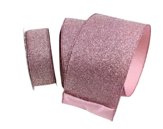 Best reviews of π€© The π Christmas Palace 2.5" X 10YD ROSE DIAMOND DUST RIBBON Ribbon & Bows βοΈ 1 The Christmas Palace 2.5" X 10YD ROSE DIAMOND DUST RIBBON Ribbon & Bows