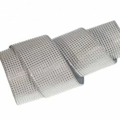 The Christmas Palace 4" X 10YD SILVER DECO RIBBON Ribbon & Bows