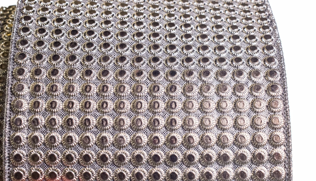 Budget π The π Christmas Palace 4" X 10YD SILVER DECO RIBBON Ribbon & Bows π 3 The Christmas Palace 4" X 10YD SILVER DECO RIBBON Ribbon & Bows