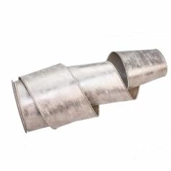 The Christmas Palace 4" X 10YD LIGHT GOLD RIBBON Ribbon & Bows