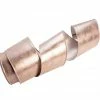 The Christmas Palace 4" X 10YD METALLIC ROSE GOLD RIBBON