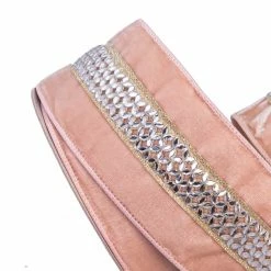 Best Pirce π The π Christmas Palace 4" X 10YD JEWELED LACE BLUSH PINK RIBBON π 5 The Christmas Palace 4