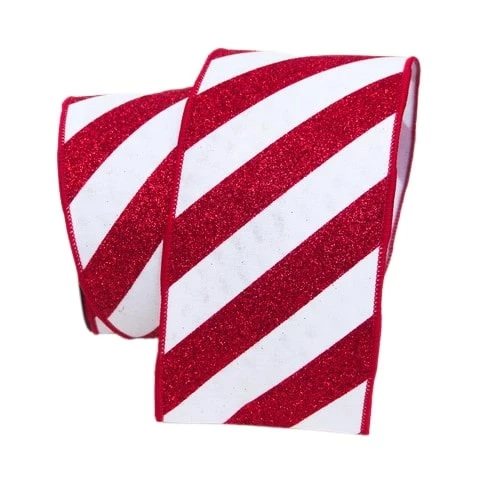 Discount β¨ The π
Christmas Palace 4" X 10YD RED & WHITE π¬ CANDY STRIPES RIBBON Peppermint Swirl 𧨠1 The Christmas Palace 4" X 10YD RED & WHITE CANDY STRIPES RIBBON Peppermint Swirl