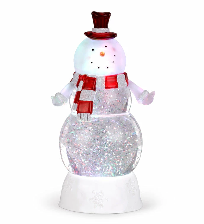 New β€οΈ The π Christmas Palace Table Tops 9" π Christmas SNOWMAN SNOW GLOBE BATTERY OPERATED π 1 The Christmas Palace Table Tops 9" CHRISTMAS SNOWMAN SNOW GLOBE BATTERY OPERATED