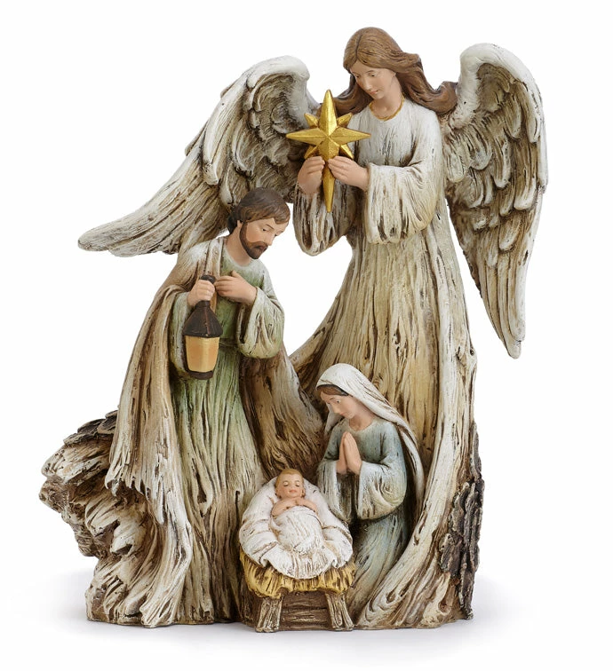 Deals β The π Christmas Palace Nativity & Stables 10" ANGEL WITH HOLY FAMILY NATIVITY π 1 The Christmas Palace Nativity & Stables 10" ANGEL WITH HOLY FAMILY NATIVITY