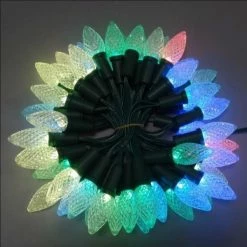 Cheapest π The π Christmas Palace π Christmas LIGHTS 100 FT C9 GREEN WIRE 12" SPACING E17 BASE π 11 The Christmas Palace CHRISTMAS LIGHTS 100 FT C9 GREEN WIRE 12