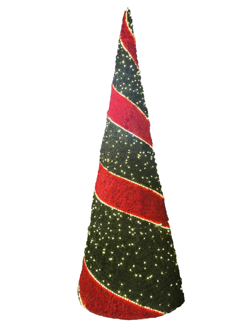 Hot Sale π The π Christmas Palace OVERSIZED DECOR 13 FT 1300 LED WARM WHITE CONE TREE WITH FLASHING LIGHTS π― 1 The Christmas Palace OVERSIZED DECOR 13 FT 1300 LED WARM WHITE CONE TREE WITH FLASHING LIGHTS