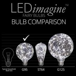 New π The π Christmas Palace G95 COOL WHITE LED FAIRY BULB β¨ 7 The Christmas Palace G95 COOL WHITE LED FAIRY BULB