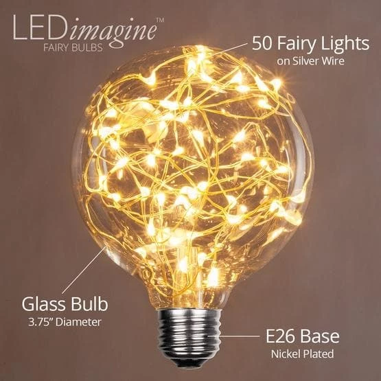 Discount π₯ The π Christmas Palace G95 WARM WHITE LED FAIRY BULB π 2 The Christmas Palace G95 WARM WHITE LED FAIRY BULB