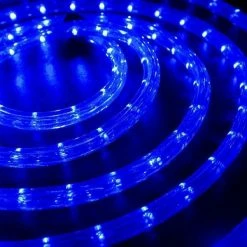 Best reviews of π The β Christmas Palace 150 FT LED BLUE ROPE LIGHT FLEX, 1/2" DIAMETER β Christmas LIGHTS π 5 The Christmas Palace 150 FT LED BLUE ROPE LIGHT FLEX, 1/2