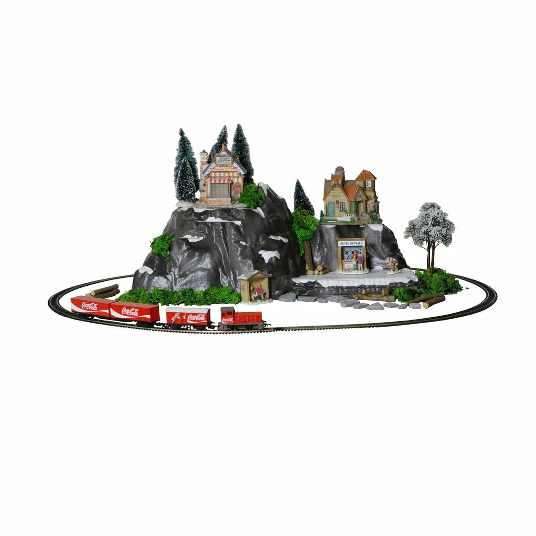 Best deal 👍 The 🎁 Christmas Palace Animated Accessories COCA-COLA 🎁 Christmas TRAIN SET 🎉 4 The Christmas Palace Animated Accessories COCA-COLA CHRISTMAS TRAIN SET