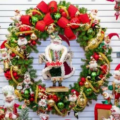 The Christmas Palace MARK ROBERTS 20" ELF WITH BOWL